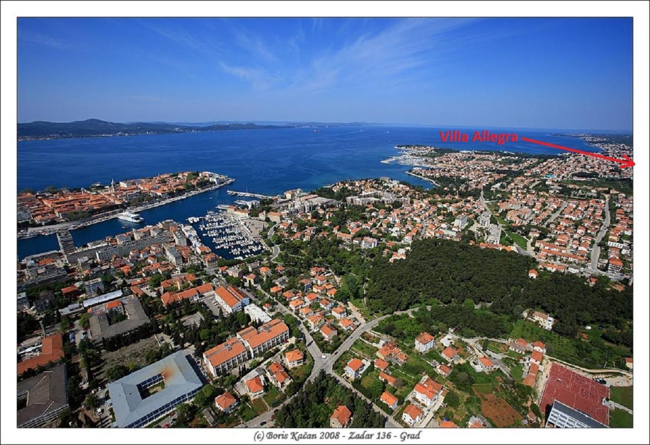 Villa Allegra Zadar Eksteriør bilde